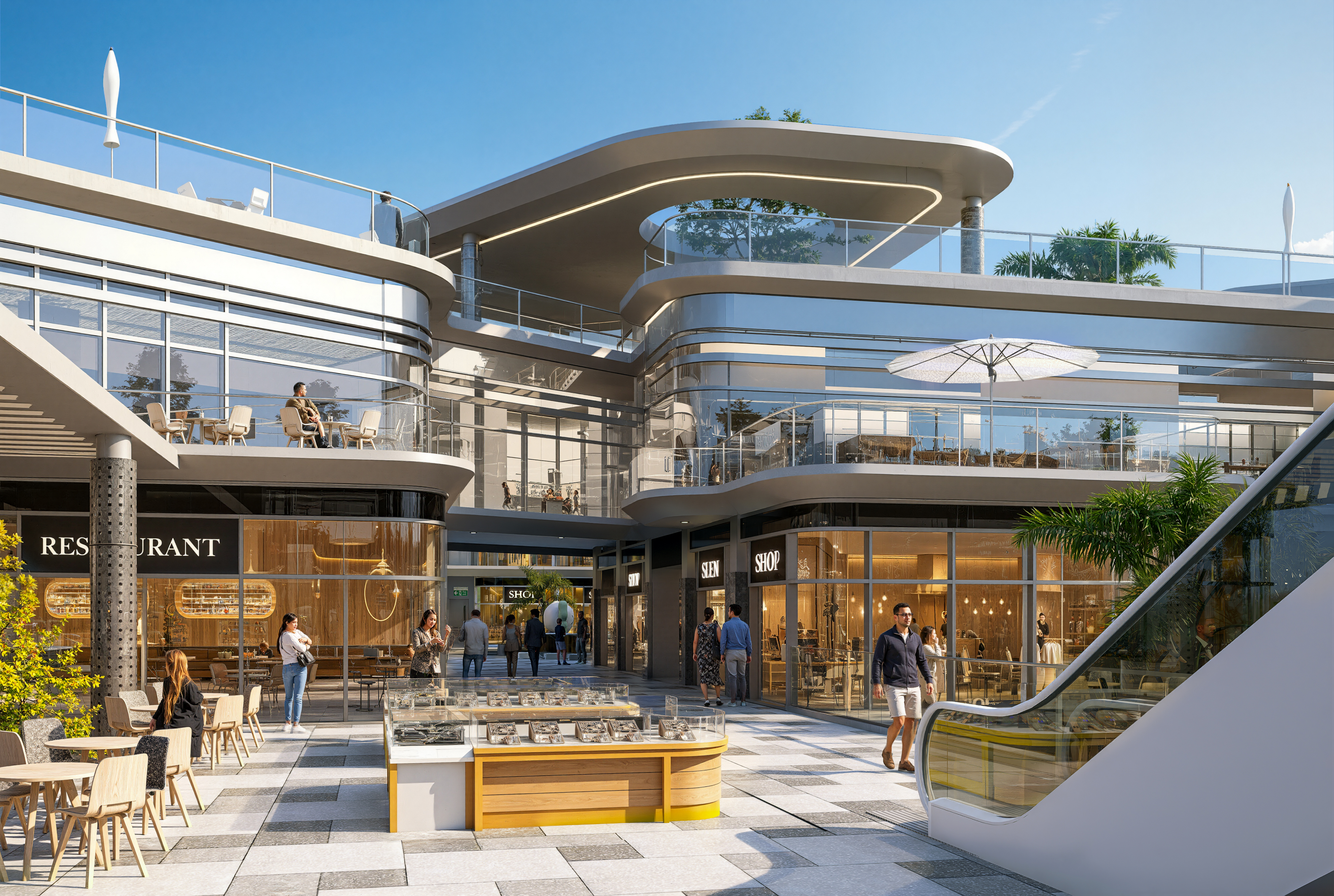 ZED Mall interior